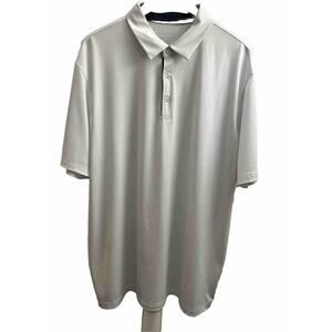 Maelreg Shirt Men's 2XL Performance Golf Polo White